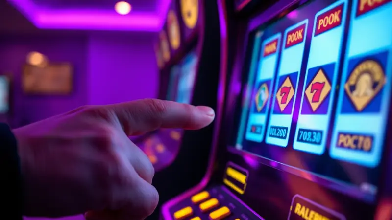 Garder ou écarter : chaque décision compte au vidéo poker
